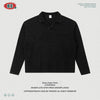BE Autumn Waffle Fried Snowflake Seagull Collar Embroidered Top Long Sleeve