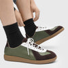 Retro Color Matching Sports and Leisure Low-top Couple German Training Shoes