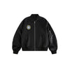 STAFFPICK Vintage Loose Baseball Collar Flight Jacket