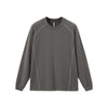 Inflation Modal Double Sided Light Sports Tencel Shoulder Contrast Long Sleeve
