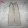 BE Autumn Quiet Luxury Old Money Wind Heavy Yarn Thread High Waist Sports and Leisure Straight Waist Trousers