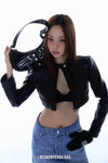 Res NonVerba BAG Vintage Spice Girl Multicolor Leather Underarm Bag Shoulder Tote Bag