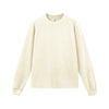 Warm Shoulder-plugged Long-sleeved Solid-color Crew Neck Bottoming Shirt
