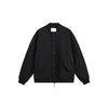 OUSWE Vintage Zip Trim Bomber Jacket
