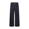 EME Vintage High Street Straight Wide Leg Casual Jeans