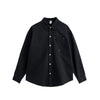 Double Warp Diagonal Cardigan Shirt Jacket