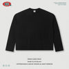BE Autumn Street Boxy Loose Shoulder Racing Badge Printed Top Long Sleeve
