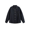 YEOOTI Trend Primary Color Denim Loose Shirt Jacket