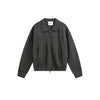 OUSWE Simple High-end Sense  Zipper Cardigan Knitted Sweater