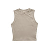 Following Shoulder Slim Lycra Cotton Solid Color Stretch Basic Short Sleeve T-Shirt