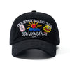 WASC Cartoon Embroidered Corduroy Baseball Cap