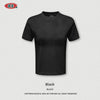 BE Women's Summer Cotton Short Shoulder 305G Casual Sports T-Shirt