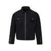 "Washed Tooling Jacket" Canvas Denim Old Deconstruction Multi-cut Zipper Jacket