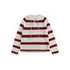 BTBDBTE Bohemian Vintage Striped Knitted Sweater