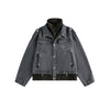 AYWTER Heavy Wash Fake Two Denim Jacket