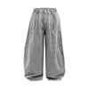 Lyocell Cool Lazy Wind Wide Leg Balloon Pants Overalls