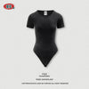 BE Women's Summer Onesie Short Sleeve Stretch Slim Spice Top