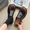 One Pedal Lazy Bag Head Dragging Casual Couple Boken Shoes