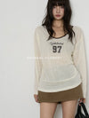 Thin Color Matching Digital Printing Long Sleeve