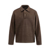 SANHOMME Vintage Deconstruction Old Money Wind Polo Shirt Sweater