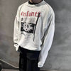 ERD LOWNN Vintage Loose Couple Crew Neck Sweater