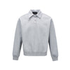 MADEEXTREME Casual Versatile Solid Color Lapel Polo Sweater Top