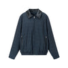 Inflation Old Money Wind Leather Lapel Fleece Jacket