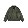 STAFFPICK Vintage Large Pocket Vintage Casual Jacket