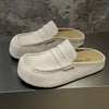 Platform-soled Casual One-pedal Versatile Boken Shoes