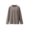 Inflation Contrast Color Line Shoulder Sleeve Print Long Sleeve