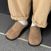 One Pedal Lazy Bag Head Dragging Casual Couple Boken Shoes