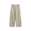 YEOOTI Three-dimensional Tailoring Pocket Loose Logging Pants