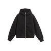 ANSWER ME Vintage Design Windproof Collar Jacket Hoodie