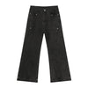 EF JEANS High Street Vibe Beaded Micro-pull Jeans