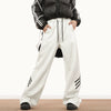 Jimmy Striped Straight Hip Hop Sweatpants