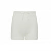 Following Cotton Ammonia High Elastic Foundation Front Shoulder Elastic T-shirt + Shorts Set