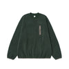 Fleece Pressed Crew Neck Sweater