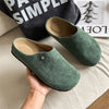 Outdoor Leisure One-pedal Thick-soled Lazy Non-slip Boken Shoes