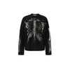 Advanced Abstract Pattern Design Waffle Long Sleeve T-Shirt