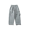 DAVIC Simple Sports Loose Big Pocket Sweatpants