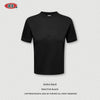 BE Women's Summer Long Staple Cotton Crew Neck Casual Sports Short Sleeve Front Shoulder T-Shirt