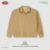 BE THRIVED Vintage Old Money Velvet Towel Loose Lapel Sweater