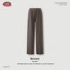 BE THRIVED Vintage Slim Fit Short Sleeve Straight Wide Leg Pants Casual Suit