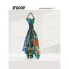 Rycr Ethnic Style Mahogany Good Luck Sign Hand Woven Rope Keychain Bag Pendant