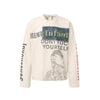 GLFS Portrait Letter Print Long Sleeve T-Shirt