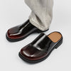 One Pedal Lazy Bag Head Dragging Casual Couple Boken Shoes