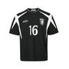 MADEEXTREME Niche Design High-end Football Jersey Short-sleeved T-shirt