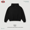 BE Street Solid Color Shoulder Hoodie Loose Sweater