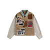 AYWTER Hippie Pioneer Trend Collage Denim Jacket