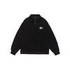 SANHOMME College Style POLO Shirt Lapel Sweater